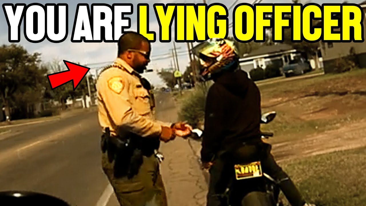 Biker Exposes Corrupt Cop After Illegal Traffic Stop