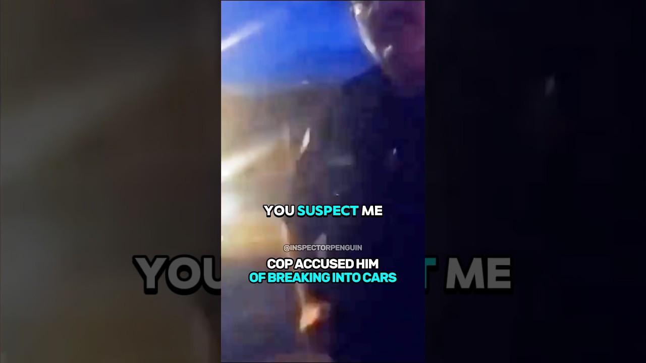 Cop Accused Him Of Breaking Into Cars 🤯