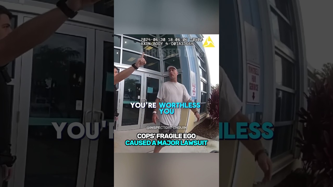 Cops’ Fragile Ego Caused A Major Lawsuit 🤯