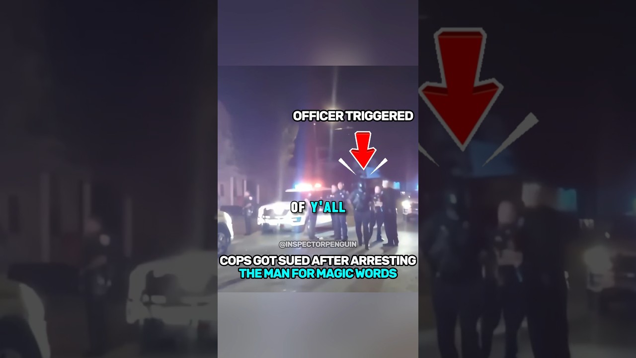 Cops Got Sued After Arresting The Man For Magic Words 🤯