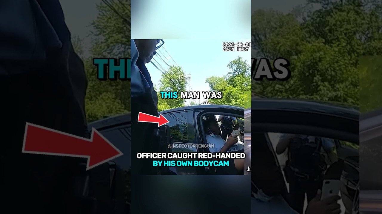Officer Caught Red-handed By His Own Bodycam 🤯