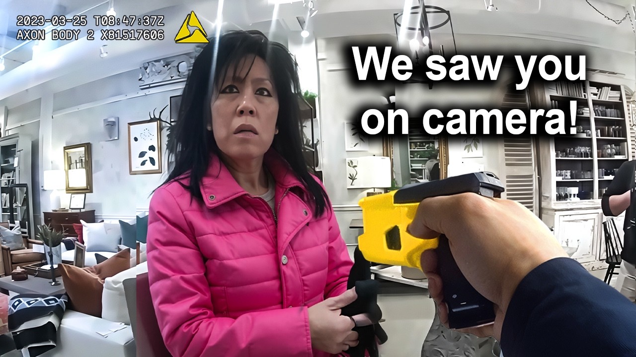 When Cops Take Down Shoplifters In The Act